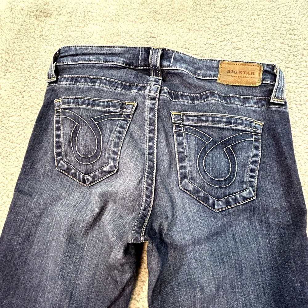 Big Star‎ 1974 Alex Skinny Jeans  29 Women Blue Dark Wash Low Rise Denim - Picture 15 of 16